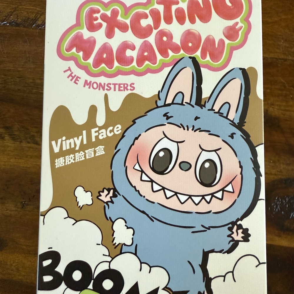 POP MART Authentic Exciting Macaron Vinyl Face Toy